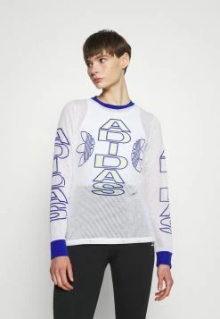Adidas Originals VARSITY - Long Sleeved Top - White