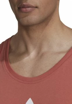 Adidas Originals TREFOIL - Top - Magic Earth/white -Adidas Originals Shop b33733cd2e9044188cfe9cb92d9c5e1b