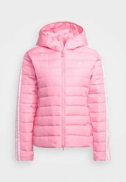 Adidas Originals SLIM PADDED JACKET - Light Jacket - Pink -Adidas Originals Shop b35d5f206d244e899116df6fec750897
