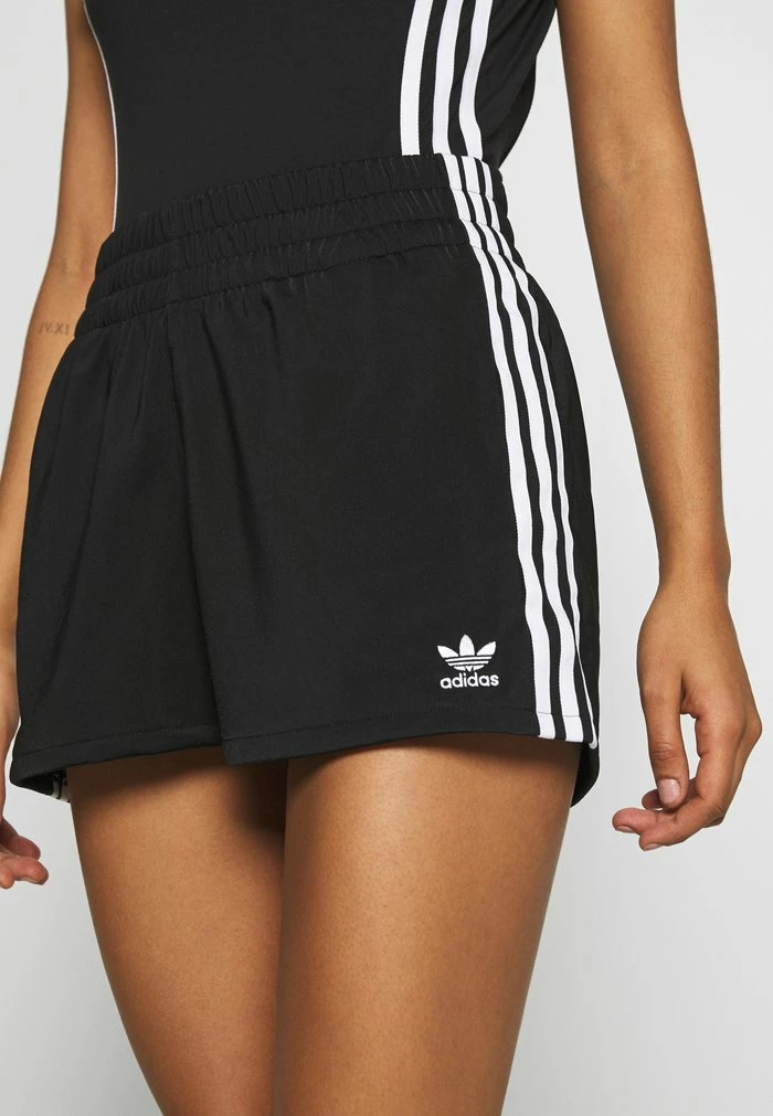 Adidas Originals 3 STRIPES - Shorts - Black/white 5 Adidas Originals 3 STRIPES - Shorts - Black/white - Image 5
