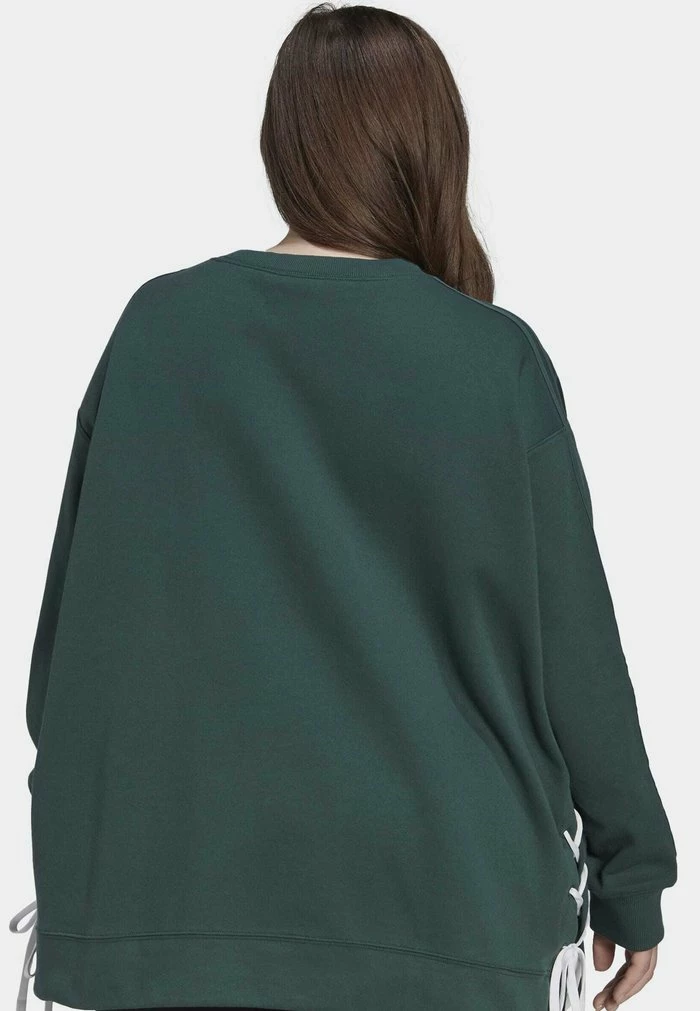 Adidas Originals LACED CREW - Sweatshirt - Green 2 Adidas Originals LACED CREW - Sweatshirt - Green - Image 2