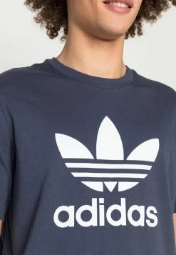 Adidas Originals TREFOIL UNISEX - Print T-shirt - Blue -Adidas Originals Shop b3febb336b0a423e86e9dd9e98eea49b