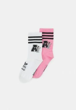 Adidas Originals DISNEY UNISEX - Socks - White/bliss Pink