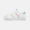 Adidas Originals SUPERSTAR UNISEX - Trainers - Footwear White/almost Lime/true Pink