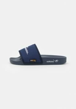 Adidas Originals ADILETTE - Mules - Collegiate Navy/footwear White