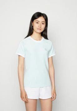 Adidas Originals SLIM TEE - Print T-shirt - Almost Blue