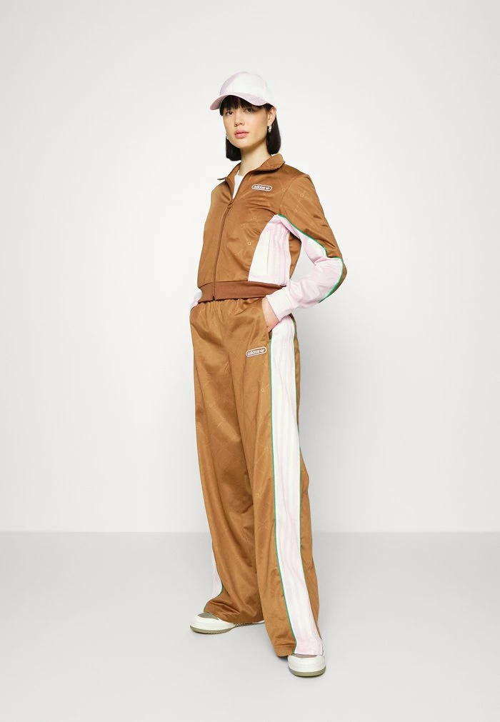 Adidas Originals TRACK - Summer Jacket - Wild Brown/clear Pink 5 Adidas Originals TRACK - Summer Jacket - Wild Brown/clear Pink - Image 5