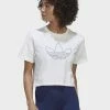 Adidas Originals Print T-shirt - White