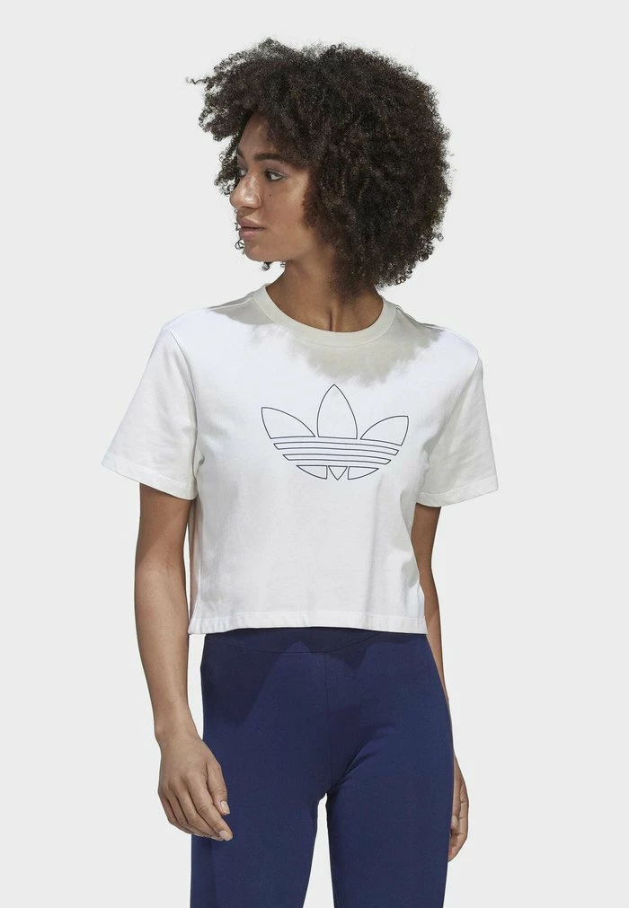 Adidas Originals Print T-shirt - White 1 Adidas Originals Print T-shirt - White