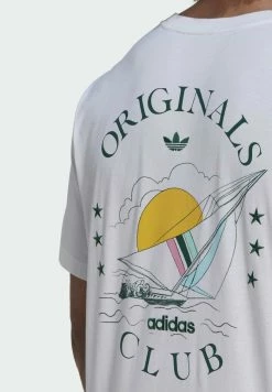 Adidas Originals SAILING TEE - Print T-shirt - White -Adidas Originals Shop b62ddac70fec40dd988510b665e59d58