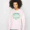 Adidas Originals RETRO LUXURY CREW - Sweatshirt - Clear Pink