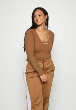 Adidas Originals BODY - Long Sleeved Top - Wild Brown 18 Adidas Originals BODY - Long Sleeved Top - Wild Brown -Adidas Originals Shop b6950112312e4092a38cd9a7fc3f67d6
