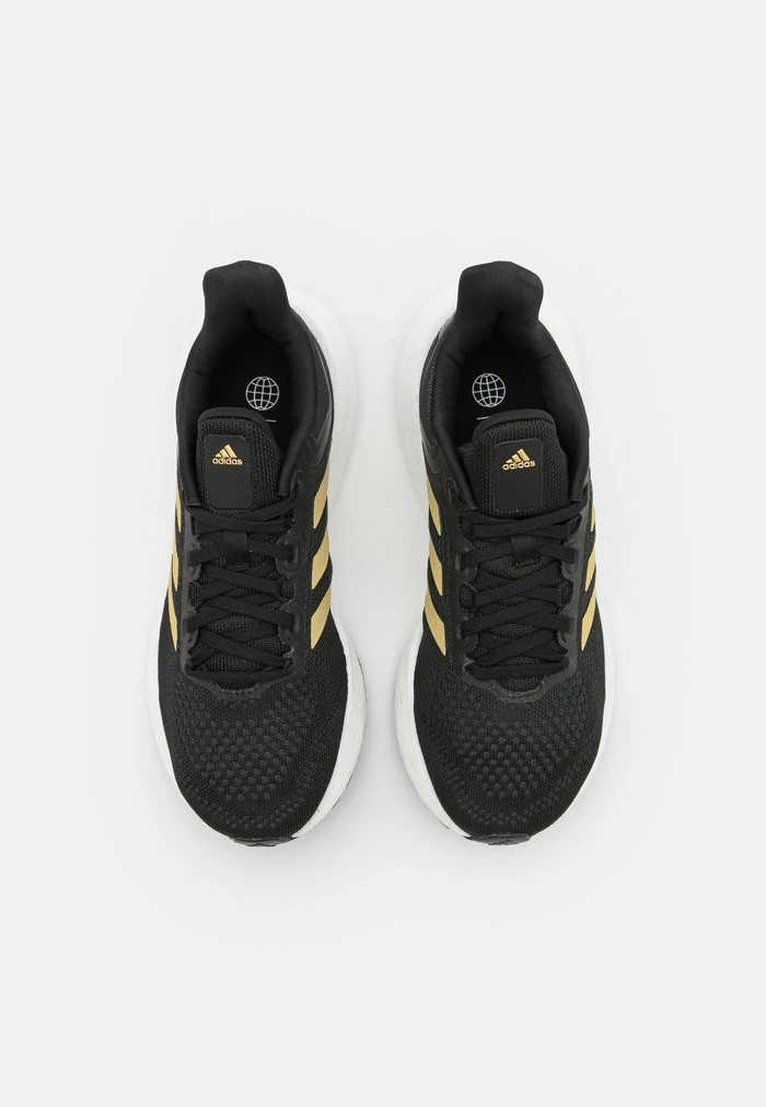 Adidas Originals PUREBOOST JET - Trainers - Core Black/gold Metal/carbon 5 Adidas Originals PUREBOOST JET - Trainers - Core Black/gold Metal/carbon - Image 5