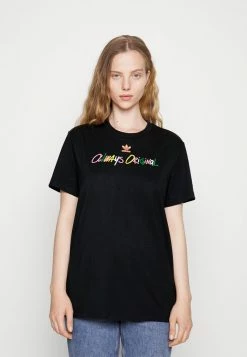 Adidas Originals GRAPHIC TEE - Print T-shirt - Black