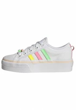Adidas Originals NIZZA PLATFORM - Trainers - White