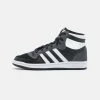 Adidas Originals TOP TEN RB UNISEX - High-top Trainers - Core Black/footwear White/dark Grey Heather/solid Grey