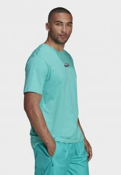 Adidas Originals R Y V GRAPHIC - Print T-shirt - Turquoise -Adidas Originals Shop b8144d65e7c24d42b2852df10c1d5eea