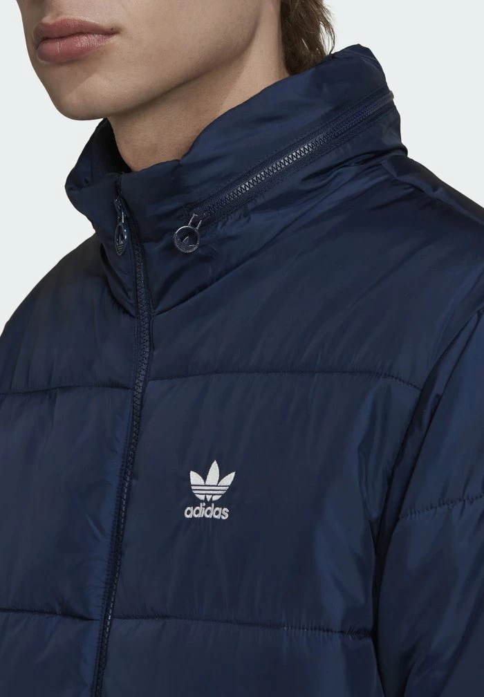 Adidas Originals ESSENTIALS PADDED PUFFER - Winter Jacket - Night Indigo 3 Adidas Originals ESSENTIALS PADDED PUFFER - Winter Jacket - Night Indigo - Image 3