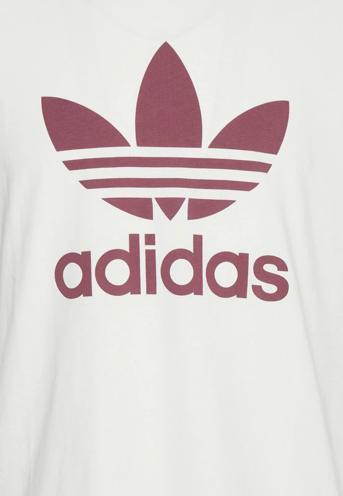 Adidas Originals TREFOIL UNISEX - Print T-shirt - White 3 Adidas Originals TREFOIL UNISEX - Print T-shirt - White - Image 3