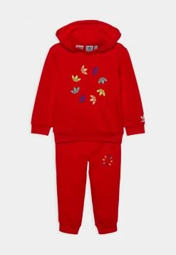 Adidas Originals HOODIE SET UNISEX - Tracksuit - Vivid Red