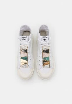 Adidas Originals NIZZA BONEGA - High-top Trainers - White/gold -Adidas Originals Shop b9737cf09e3e4257805e062bee56bbbb