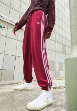 Adidas Originals RELAXED - Tracksuit Bottoms - Legacy Burgundy