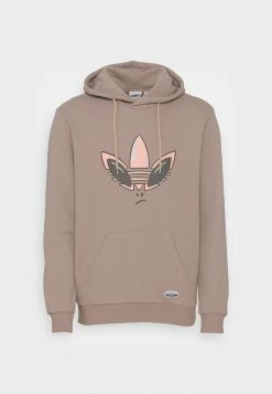Adidas Originals HOODIE - Sweatshirt - Chalky Brown -Adidas Originals Shop b9a02560419644d49c9d5de389806ee5