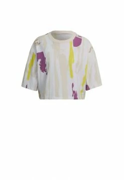 Adidas Originals THEBE MAGUGU CROPPED TEE - Print T-shirt - Multicolour -Adidas Originals Shop b9e69072cf3d472a8d5c63010e890517