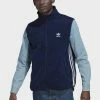 Adidas Originals 3-STRI FL - Waistcoat - Blue