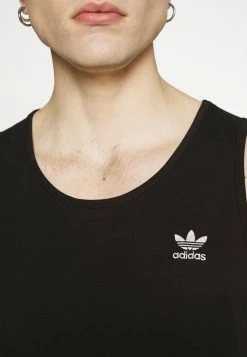 Adidas Originals ESSENTIALS TANK UNISEX - Top - Black -Adidas Originals Shop bab723ed66254e02ab5ac1222b78225d