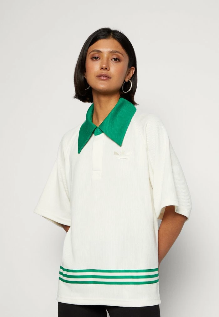 Adidas Originals 70S PACK - Polo Shirt - Cream White 4 Adidas Originals 70S PACK - Polo Shirt - Cream White - Image 4