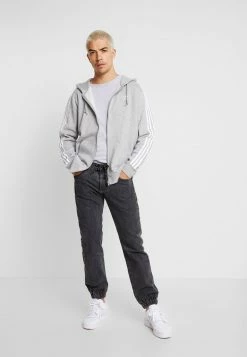 Adidas Originals STRIPES UNISEX - Zip-up Sweatshirt - Medium Grey Heather 7 Adidas Originals STRIPES UNISEX - Zip-up Sweatshirt - Medium Grey Heather -Adidas Originals Shop bb043c279a7b420681b0ec371b00537e