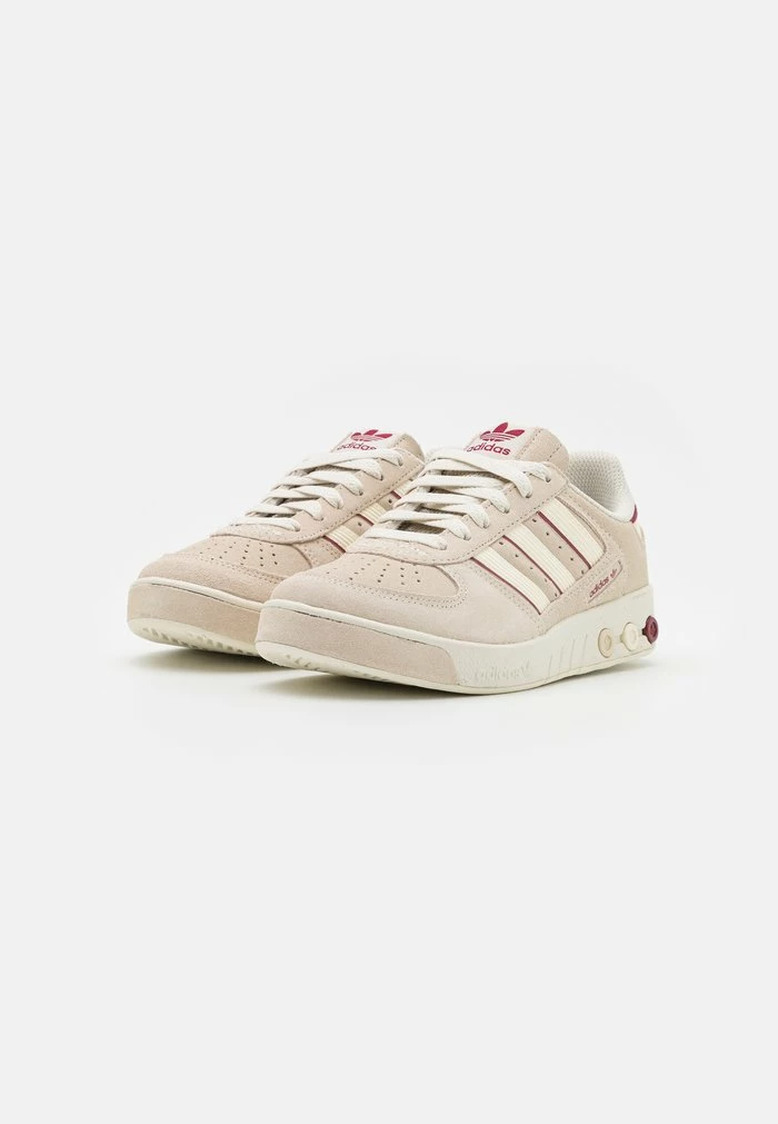Adidas Originals G.S. COURT UNISEX - Trainers - Alumina/collegiate Burgundy/cream White 2 Adidas Originals G.S. COURT UNISEX - Trainers - Alumina/collegiate Burgundy/cream White - Image 2