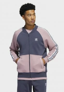 Adidas Originals Zip-up Sweatshirt - Blue