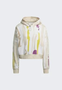 Adidas Originals THEBE MAGUGU CROPPED HOODY - Hoodie - Multicolour -Adidas Originals Shop bc89769cc4454bea9d65c34211180f98