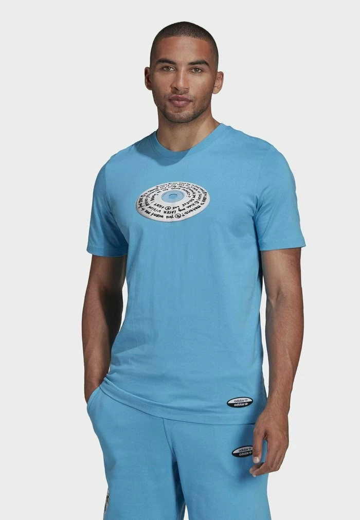 Adidas Originals Print T-shirt - Blue 1 Adidas Originals Print T-shirt - Blue