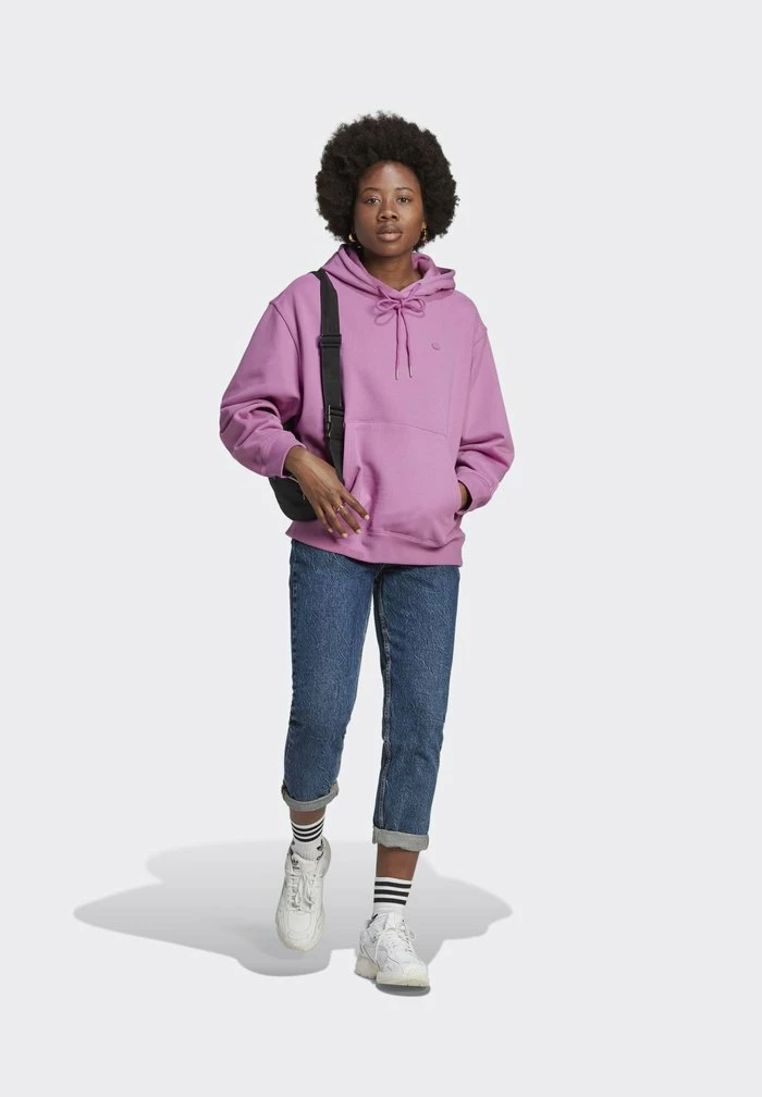 Adidas Originals OVERSIZE - Hoodie - Purple 2 Adidas Originals OVERSIZE - Hoodie - Purple - Image 2
