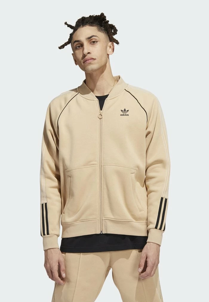 Adidas Originals Bomber Jacket - Beige 1 Adidas Originals Bomber Jacket - Beige