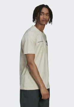 Adidas Originals MELLOW RIDE CLUB - Print T-shirt - Beige -Adidas Originals Shop bdfbe905fd3f4a43bbd852a59aa3e40e