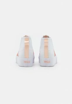 Adidas Originals NIZZA PLATFORM MID HER VEGAN - High-top Trainers - Footwear White/semi Impact Orange/bliss Orange -Adidas Originals Shop beb6098bdb7d4978870a2b1223bf5855