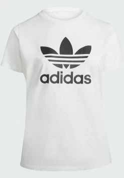 Adidas Originals TREFOIL - Print T-shirt - White -Adidas Originals Shop bef48c2eb88f422a8a79e6edf9082c67
