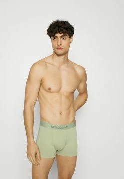 Adidas Originals ECO MAN REFIBRA TRUNK 2 PACK - Pants - Magic Lime/magic Grey