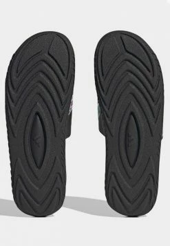 Adidas Originals REPTOSSAGE YU GI OH - Pool Slides - Core Black/hazy Sky -Adidas Originals Shop bf41298ddb434b0cb8c013c99fdbfe42