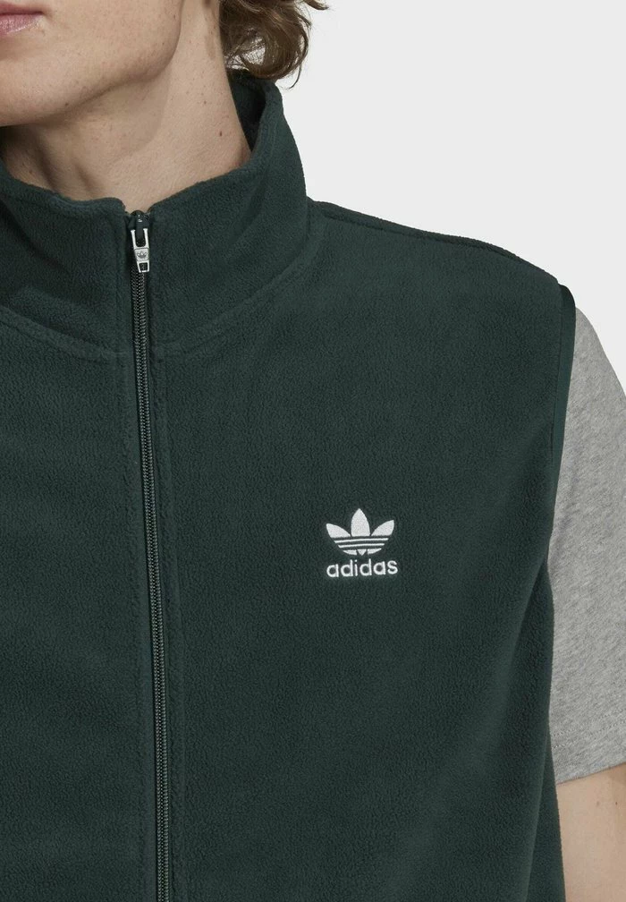 Adidas Originals 3-STRI FL - Waistcoat - Green 3 Adidas Originals 3-STRI FL - Waistcoat - Green - Image 3