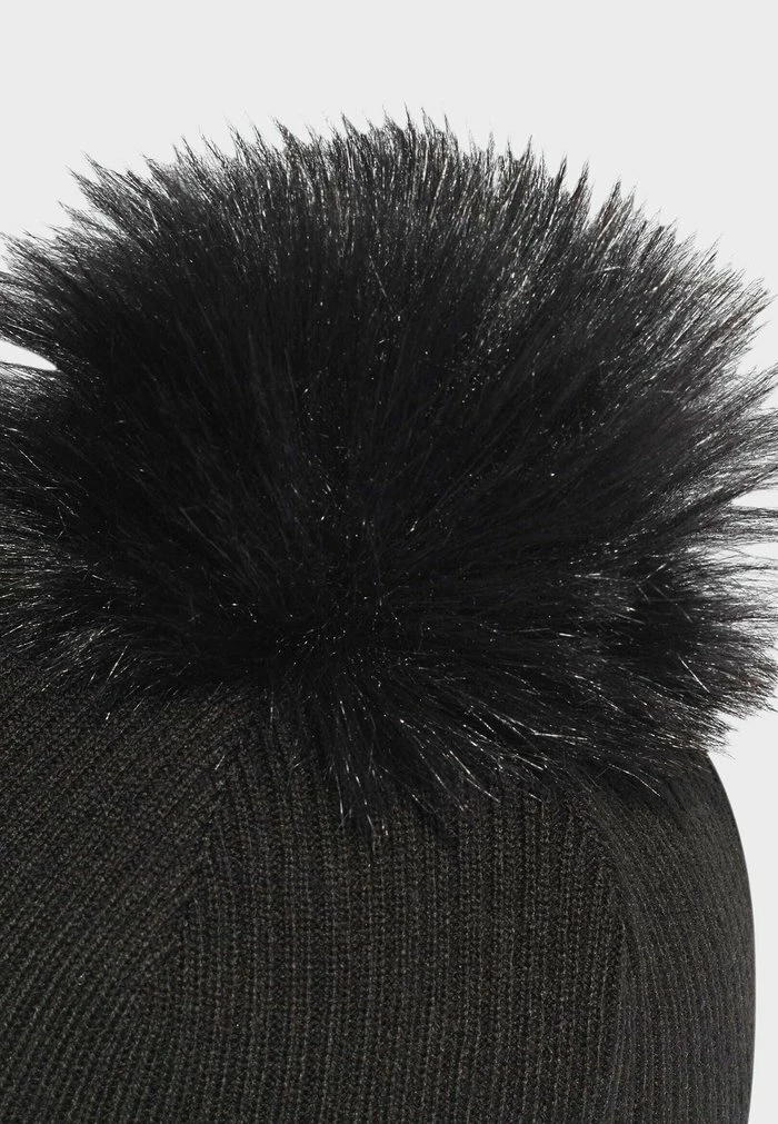 Adidas Originals FUR POMPOM ORIGINALS - Beanie - Black 3 Adidas Originals FUR POMPOM ORIGINALS - Beanie - Black - Image 3