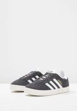 Adidas Originals GAZELLE - Trainers - Solid Grey/white/gold Metallic -Adidas Originals Shop c0ccfffdc0e24da58164c25ad83d5224