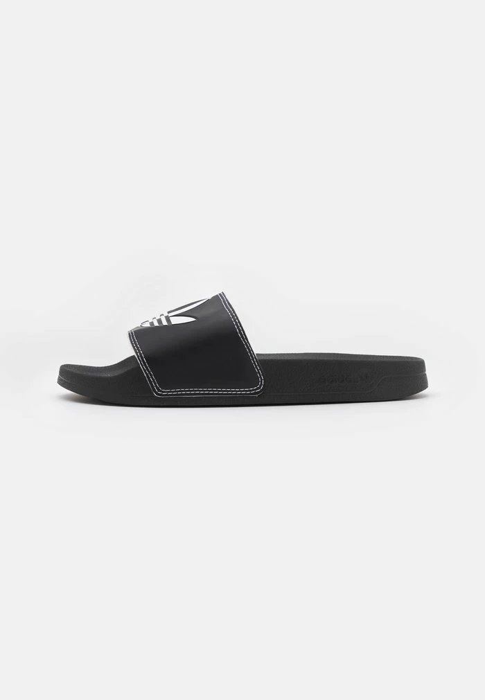 Adidas Originals ADILETTE LITE - Mules - Footwear White/core Black 2 Adidas Originals ADILETTE LITE - Mules - Footwear White/core Black - Image 2