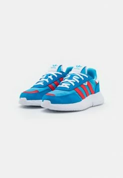 Adidas Originals RETROPY UNISEX - Trainers - App Sky Rush/vivid Red/blue Rush -Adidas Originals Shop c16adf4a63114976947cd309005f5dd4