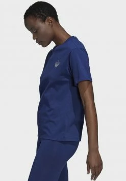 Adidas Originals GRAPHIC - Print T-shirt - Blue -Adidas Originals Shop c17e9e9969e74c05977bc84ddffa831e