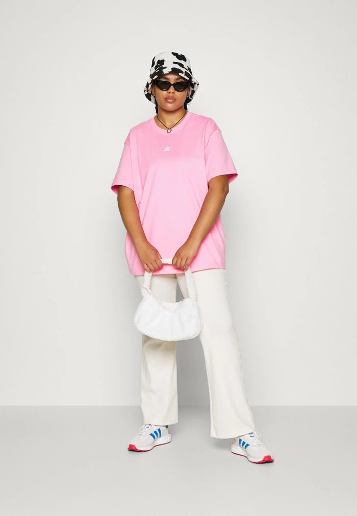 Adidas Originals Basic T-shirt - Bliss Pink 2 Adidas Originals Basic T-shirt - Bliss Pink - Image 2